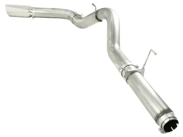aFe Atlas Exhaust DPF-Back Aluminized Steel Exhaust Dodge Diesel Trucks 07.5-12 L6-6.7L Polished Tip image 3