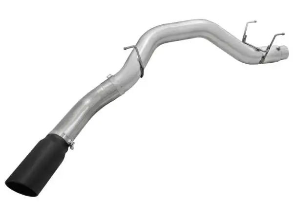 aFe Atlas 5in DPF-Back Aluminized Steel Exh Dodge RAM Diesel 13-14 L6-6.7L Mega Cab w/ Black Tip image 3