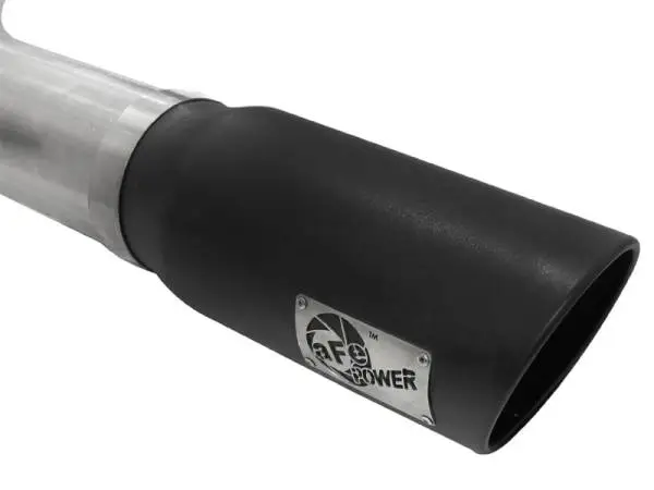 aFe Atlas 5in DPF-Back Aluminized Steel Exh Dodge RAM Diesel 13-14 L6-6.7L Mega Cab w/ Black Tip image 7