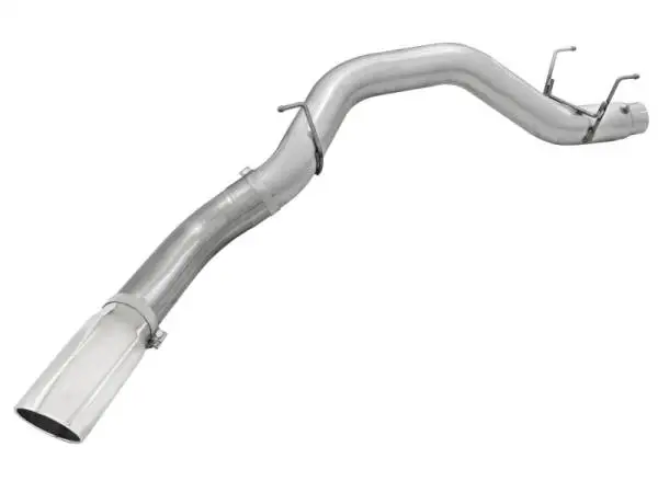 aFe Atlas 5in DPF-Back Aluminized Steel Exh Dodge RAM Diesel 13-14 6.7L (td) Mega Cab w/Polished Tip image 3
