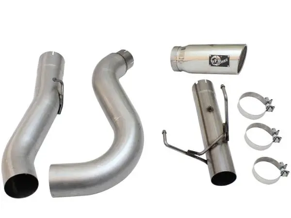 aFe MACHForce XP Exhaust Large Bore 5in DPF-Back Alu. 13-15 Dodge Trucks L6-6.7L (td) *Polish Tip image 8