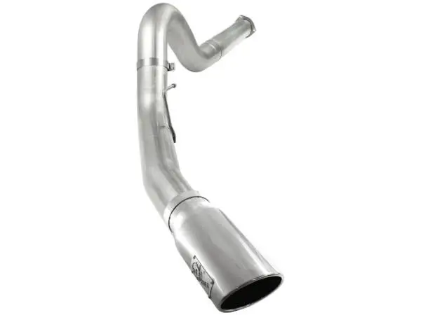 aFe Atlas 5in DPF-Back Aluminized Steel Exh Sys, Ford Diesel Trucks 11-14 v8-6.7L (td) Polished tip image 2