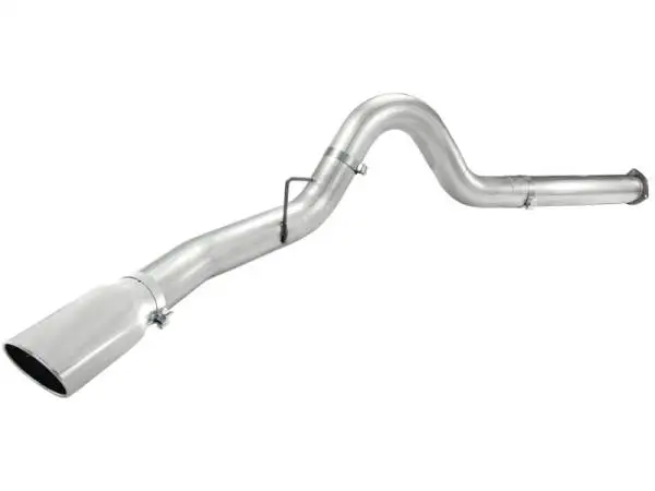 aFe Atlas 5in DPF-Back Aluminized Steel Exh Sys, Ford Diesel Trucks 11-14 v8-6.7L (td) Polished tip image 4