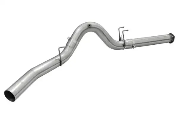 aFe Atlas Exhausts 5in DPF-Back Aluminized Steel Exhaust System 2015 Ford Diesel V8 6.7L (td) No Tip image 3