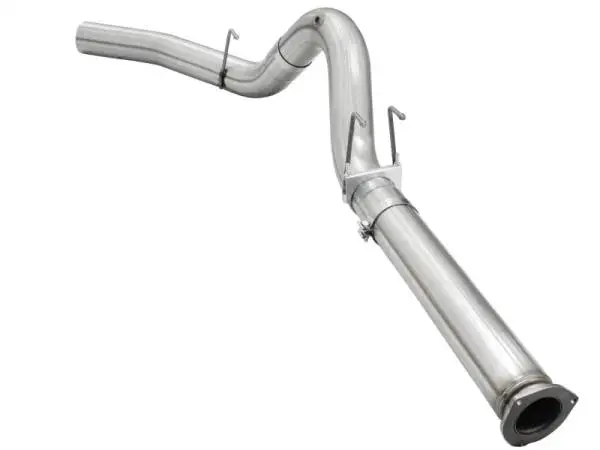 aFe Atlas Exhausts 5in DPF-Back Aluminized Steel Exhaust System 2015 Ford Diesel V8 6.7L (td) No Tip image 4