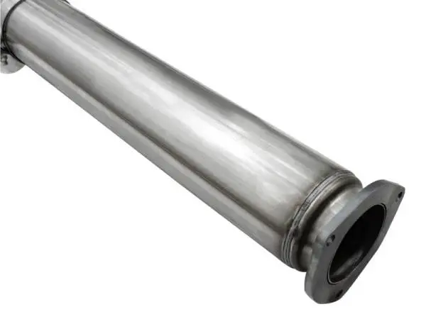 aFe Atlas Exhausts 5in DPF-Back Aluminized Steel Exhaust Sys 2015 Ford Diesel V8 6.7L (td) Black Tip image 6