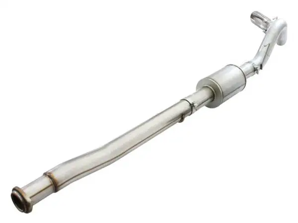 aFe Atlas Exhausts 4in Cat-Back Aluminized Steel Exhaust 2015 Ford F-150 V6 3.5L (tt) Polished Tip image 4