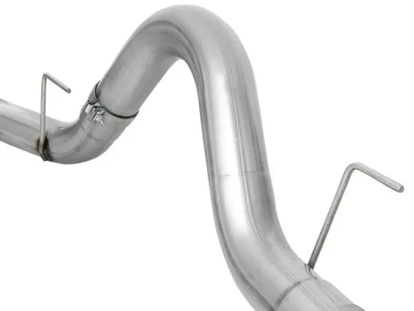 aFe Atlas 4in Aluminized Steel DPF-Back Exh 18-19 Ford F-150 V6-3.0L (td) w/ Black Tip thumbnail 5