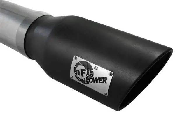 aFe Atlas Exhaust 5in DPF-Back Al Steel 07.5-10 GM Diesel Trucks V8-6.6L (td) LMM (Blk Tip) thumbnail 5