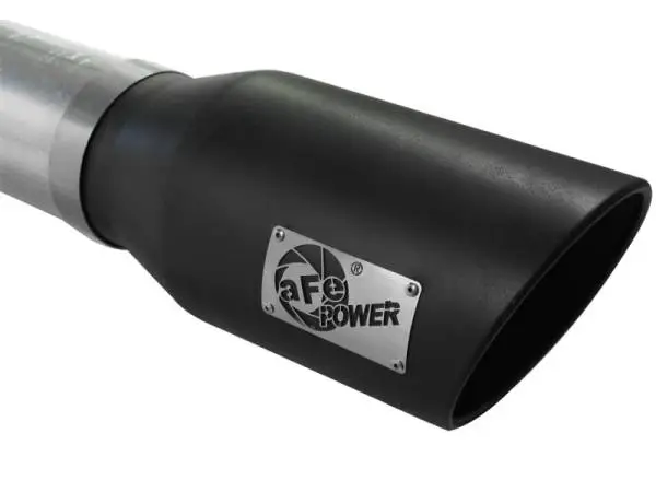 aFe Atlas Exhaust 5in DPF-Back Al Steel 11-13 GM Diesel Trucks V8-6.6L (td) LML (Blk Tip) image 5