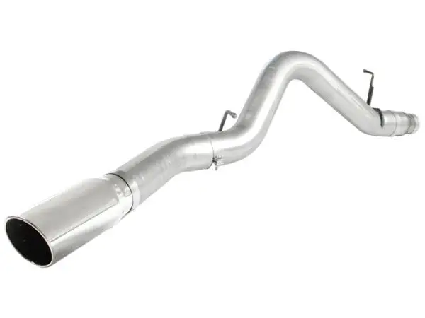 aFe Atlas Exhaust 5in DPF-Back Al Steel 11-13 GM Diesel Trucks V8-6.6L (td) LML (Pol Tip) image 3