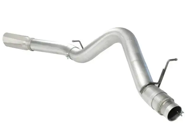 aFe Atlas Exhaust 5in DPF-Back Al Steel 11-13 GM Diesel Trucks V8-6.6L (td) LML (Pol Tip) image 4