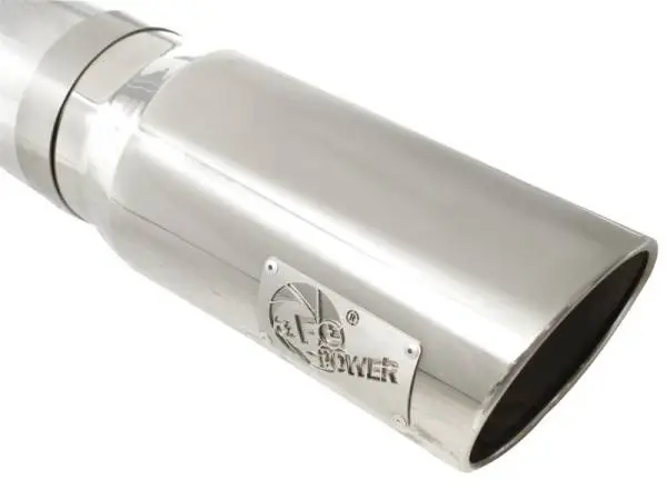 aFe Atlas Exhaust 5in DPF-Back Al Steel 11-13 GM Diesel Trucks V8-6.6L (td) LML (Pol Tip) image 5
