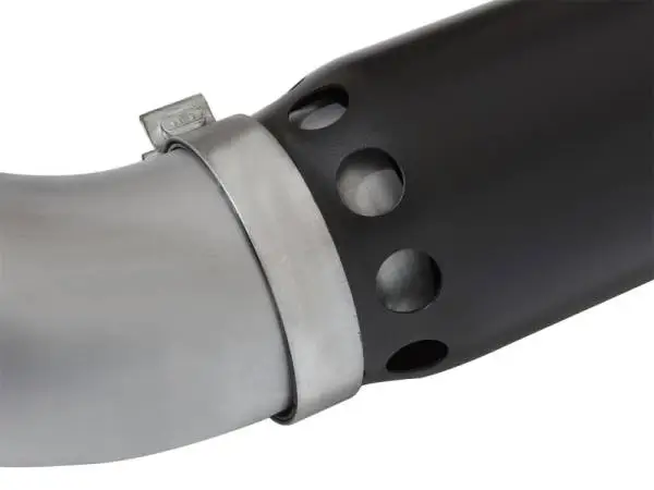 aFe Atlas Exhaust 5in DPF-Back Aluminized Steel w/ Black Tips 16-17 GM Diesel Truck V8-6.6L (td) image 4