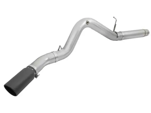 aFe Atlas Exhaust 5in DPF-Back Aluminized Steel w/ Black Tips 16-17 GM Diesel Truck V8-6.6L (td) image 5