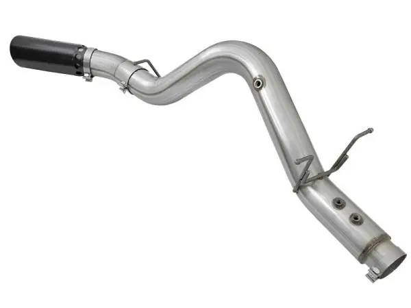 aFe ATLAS 5in DPF-Back Aluminized Steel Exhaust System GM Diesel Trucks 2017 V8 6.6L (td) L5P image 4