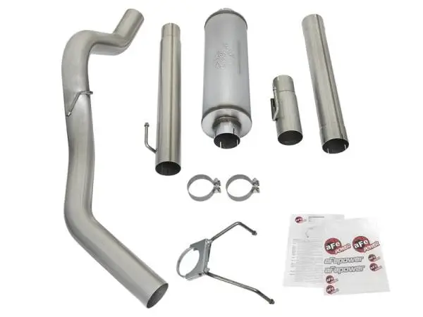 aFe LARGE Bore HD Exhausts Cat-Back SS-409 EXH CB Dodge Diesel Trucks 03-04 L6-5.9L (td) image 7
