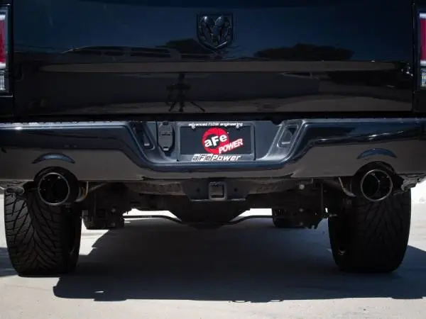 aFe 09-18 Ram 1500 V8 5.7L Hemi Gemini XV 3in 304 SS Cat-Back Exhaust w/ Black Tips image 7