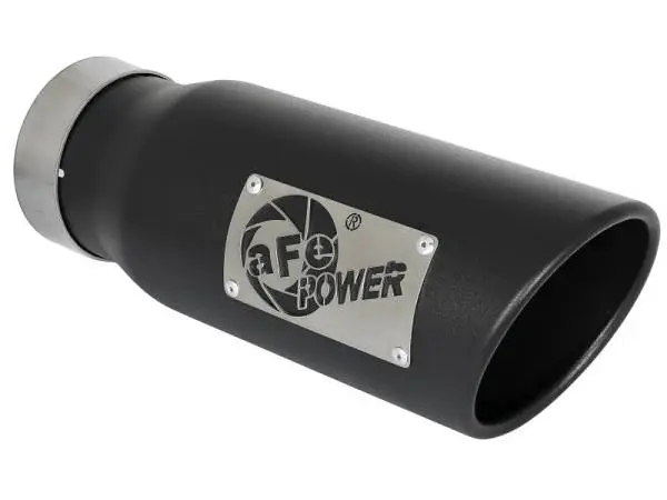aFe Vulcan 3in 304 SS Cat-Back Exhaust 2021 Ford F-150 V6 2.7L/3.5L (tt)/V8 5.0L w/ Black Tips image 2