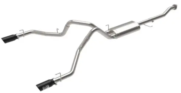 aFe Vulcan Series 3in 304SS Cat-Back w/ Black Tips 15-20 Ford F-150 V6 2.7L/35L(tt) / V8 5.0L image 7
