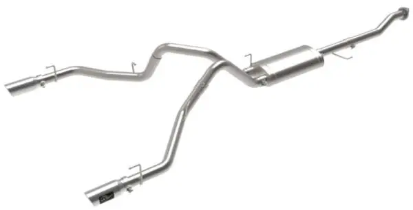 aFe Vulcan Series 3in 304SS Cat-Back w/ Polished Tips 15-20 Ford F-150 V6 2.7L/35L(tt) / V8 5.0L image 7