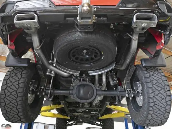 aFe Vulcan Series 3in 304SS Exhaust Cat-Back w/ OE Tips 2019 GM Silverado / Sierra 1500 V8-5.3L image 2