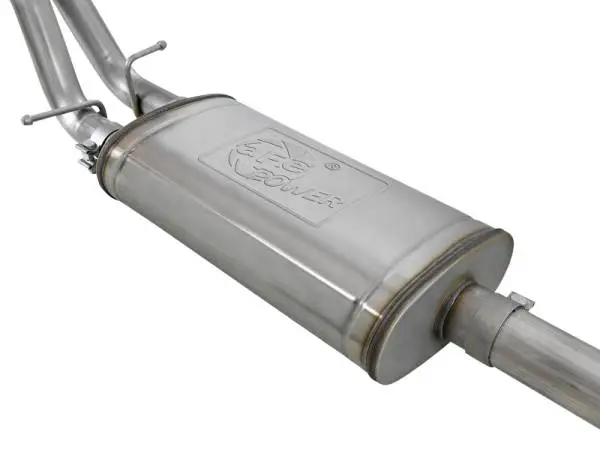 aFe Vulcan Series 3in-2-1/2in 304 SS Cat-Back 2019 GM Silverado / Sierra 1500 V8-5.3L w/ Black Tips image 7