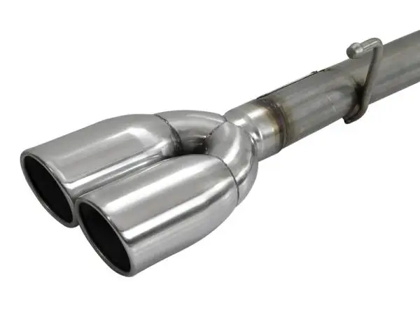 aFe Vulcan Series 3in-2-1/2in 304 SS Cat-Back 2019 GM Silverado 1500 V8-5.3L w/ Polished Tips image 6