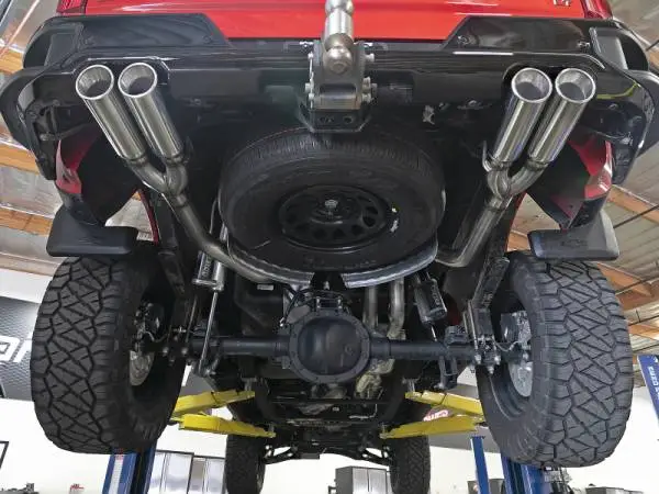 aFe Vulcan Series 3in 304SS Exhaust Cat-Back Exh w/ Pol Tips 2019 GM Silverado / Sierra 1500 V8-5.3L image 4