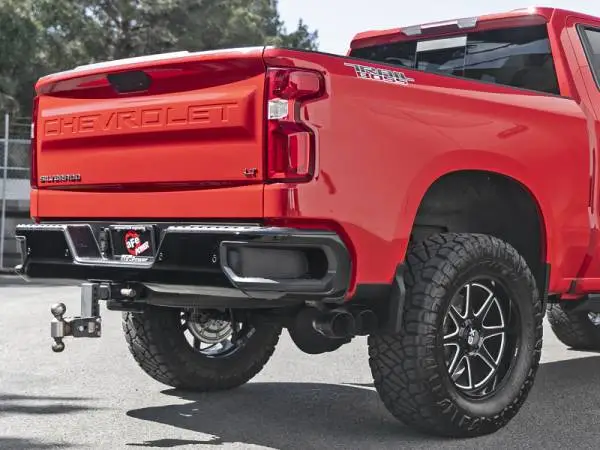 aFe Vulcan Series 3in 304SS Exhaust Cat-Back w/Blk Tip 2019 GM Silverado/Sierra 1500 V6-4.3L/V8-5.3L image 3