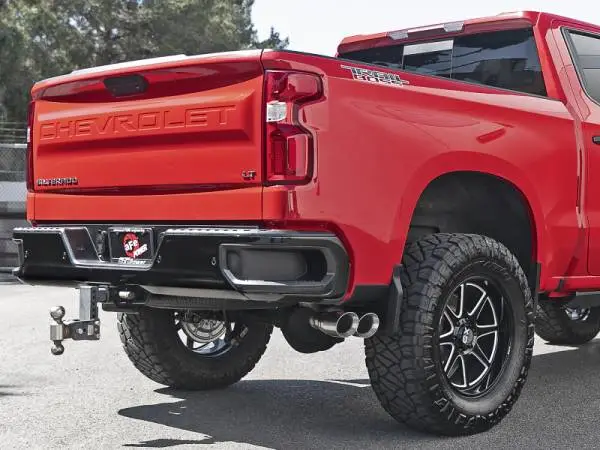 aFe Vulcan Series 3in 304SS Exhaust Cat-Back w/Pol Tip 2019 GM Silverado/Sierra 1500 V6-4.3L/V8-5.3L image 3