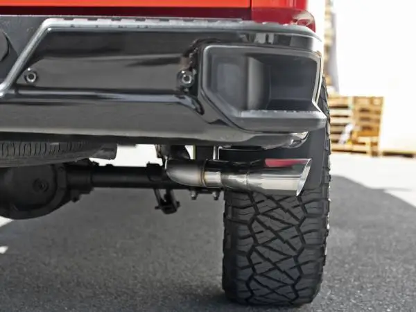 aFe Vulcan Series 3in 304SS Exhaust Cat-Back w/Pol Tip 2019 GM Silverado/Sierra 1500 V6-4.3L/V8-5.3L image 4