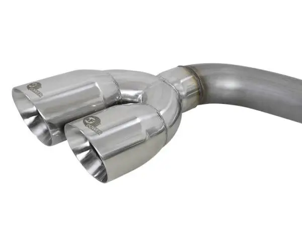 aFe Vulcan Series 3in 304SS Exhaust Cat-Back w/ Pol Tips 2019 GM Silverado / Sierra 1500 L4-2.7L (t) image 2
