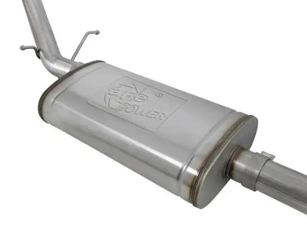 aFe Vulcan Series 3in 304SS Exhaust Cat-Back w/ Pol Tips 2019 GM Silverado / Sierra 1500 L4-2.7L (t) image 6