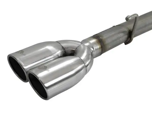 aFe Vulcan Series 3-2.5in 304SS Exh Cat-Back w/ Pol Tips 2019 GM Silverado/Sierra 1500 L4-2.7L (t) image 2