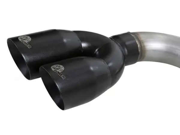 aFe Rebel XD Series 3in 304SS DPF-Back 20-21 GM Trucks L6-3.0L (td) LM2 - Dual Black Tip image 5