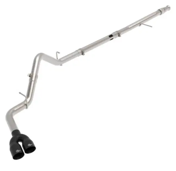 aFe Rebel XD Series 3in 304SS DPF-Back 20-21 GM Trucks L6-3.0L (td) LM2 - Dual Black Tip image 8