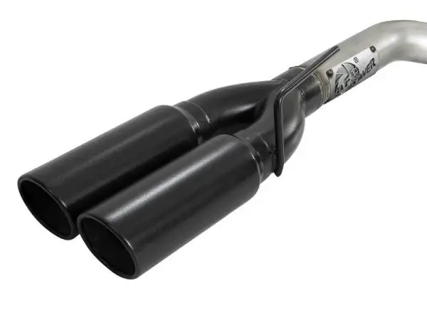 aFe Vulcan Series 3in 304SS DPF-Back 20-21 GM Trucks L6-3.0L (td) LM2 - Dual Black Tip image 4