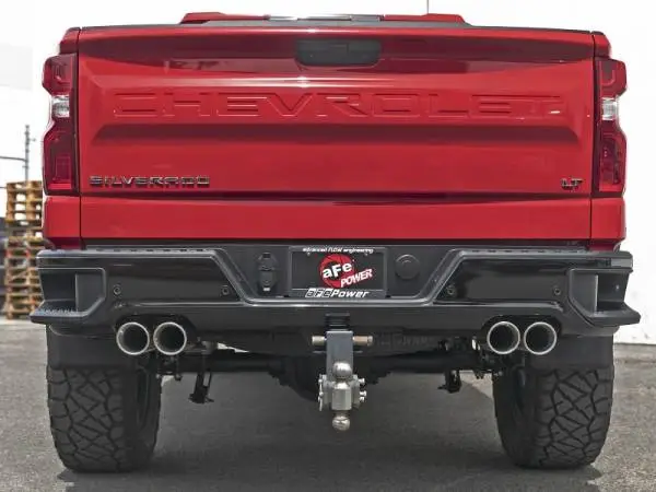 aFe Vulcan Series 3in 304SS DPF-Back 20-21 GM Trucks L6-3.0L (td) LM2 - Dual Polished Tip image 3