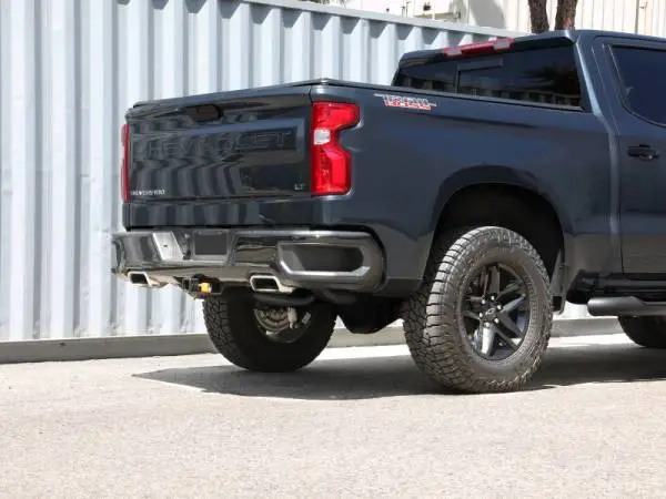 aFe Gemini XV 3in 304 SS Cat-Back Exhaust w/ Cutout 19-21 GM Silverado/Sierra 1500 V8 image 6