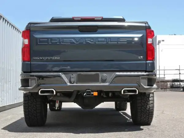 aFe Gemini XV 3in 304 SS Cat-Back Exhaust w/ Cutout 19-21 GM Silverado/Sierra 1500 V8 image 7