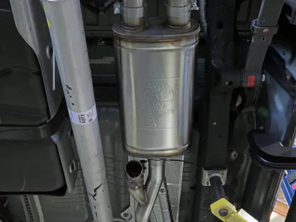 aFe Gemini XV 3in 304 SS Cat-Back Exhaust w/ Cutout 19-21 GM Silverado/Sierra 1500 V8 image 8