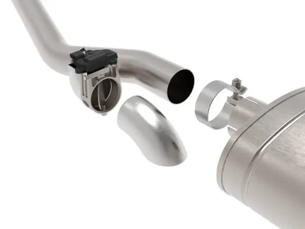 aFe Gemini XV 3in 304 SS Cat-Back Exhaust w/ Cutout 19-21 GM Silverado/Sierra 1500 V8- w/ Black Tips image 2