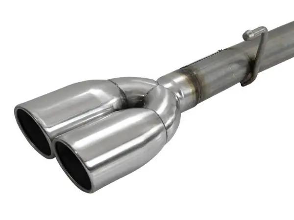 aFe Gemini XV 3in 304 SS Cat-Back Exhaust w/ Cutout 19-21 GM Silverado/Sierra 1500 V8- w/ Black Tips image 3