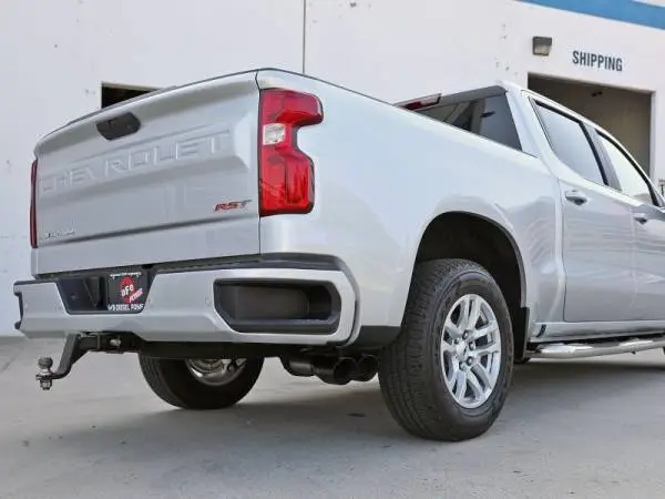 aFe Rebel XD Series 3 IN 304SS DPF-Back 23-24 GM Trucks L6-3.0L (td) LZ0- Dual Black Tip thumbnail 2