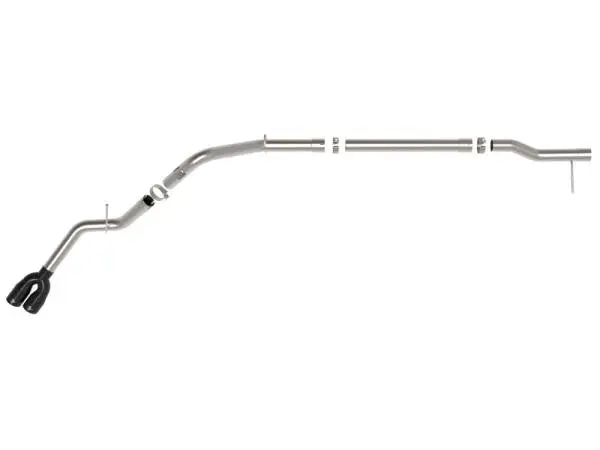 aFe Rebel XD Series 3 IN 304SS DPF-Back 23-24 GM Trucks L6-3.0L (td) LZ0- Dual Black Tip thumbnail 5