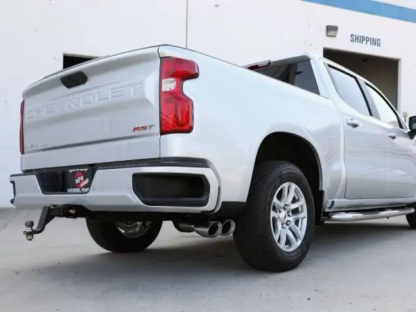 aFe Rebel XD Series 3 IN 304 Stainless Steel DPF-Back Exhaust w/Dual Polished Tips thumbnail 2