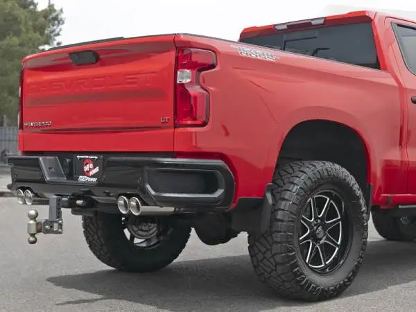 aFe GM Trucks 23-24 L6-3.0L (td) LZ0 Vulcan Series 3in 304 SS DPF-Back Exhaust System w/Polished Tip thumbnail 3