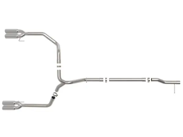 aFe GM Trucks 23-24 L6-3.0L (td) LZ0 Vulcan Series 3in 304 SS DPF-Back Exhaust System w/Polished Tip thumbnail 5