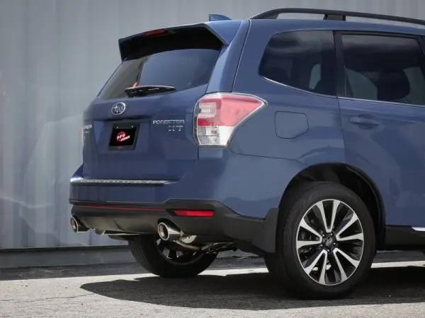 aFe Subaru Forester XT 14-18 H4-2.5L Takeda 2-1/2in to 2-1/4in 304 SS Cat-Back- Polished Tip thumbnail 2